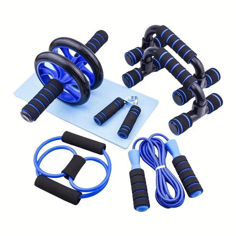 7 - Piece Fitness Equipment Set - Crunk’s Collection