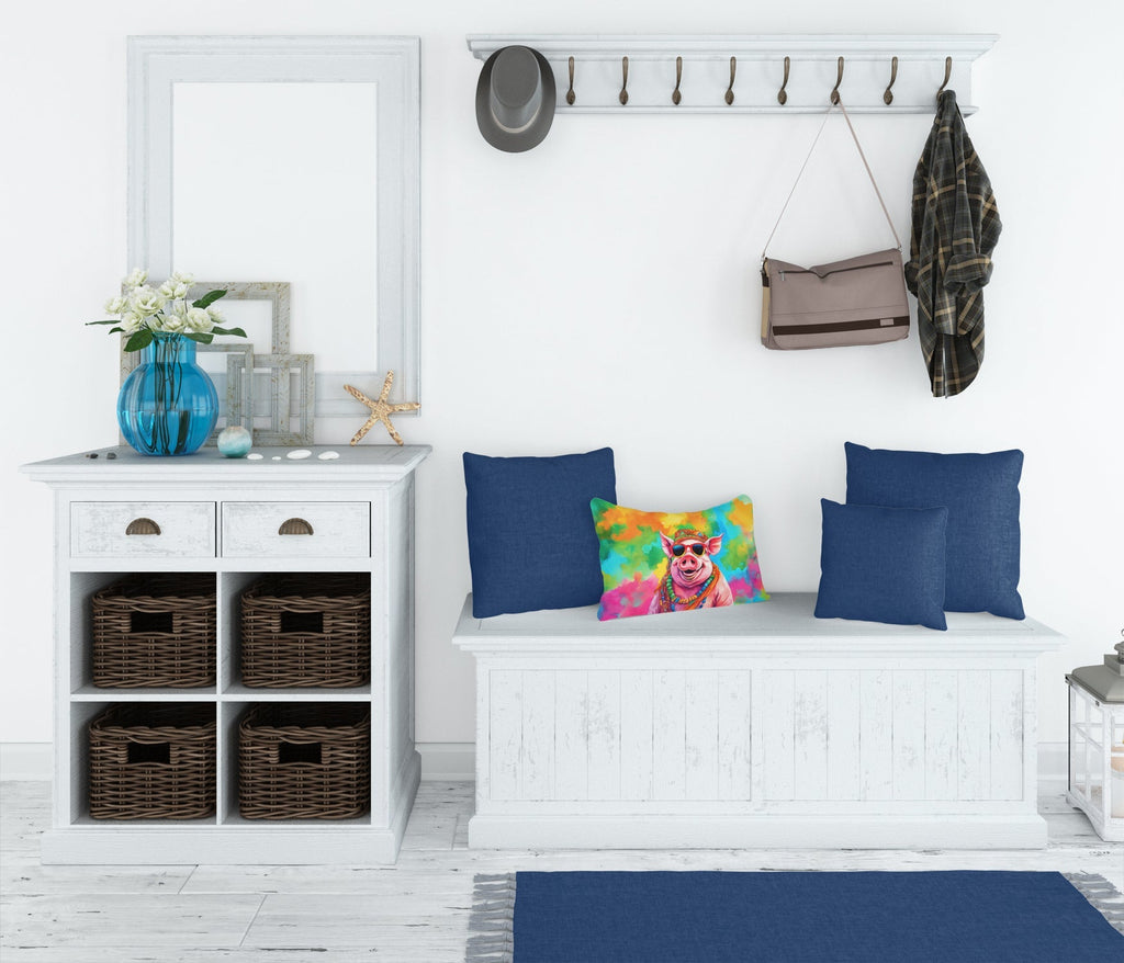 Hippie Animal Pig Throw Pillow - Crunk’s Collection