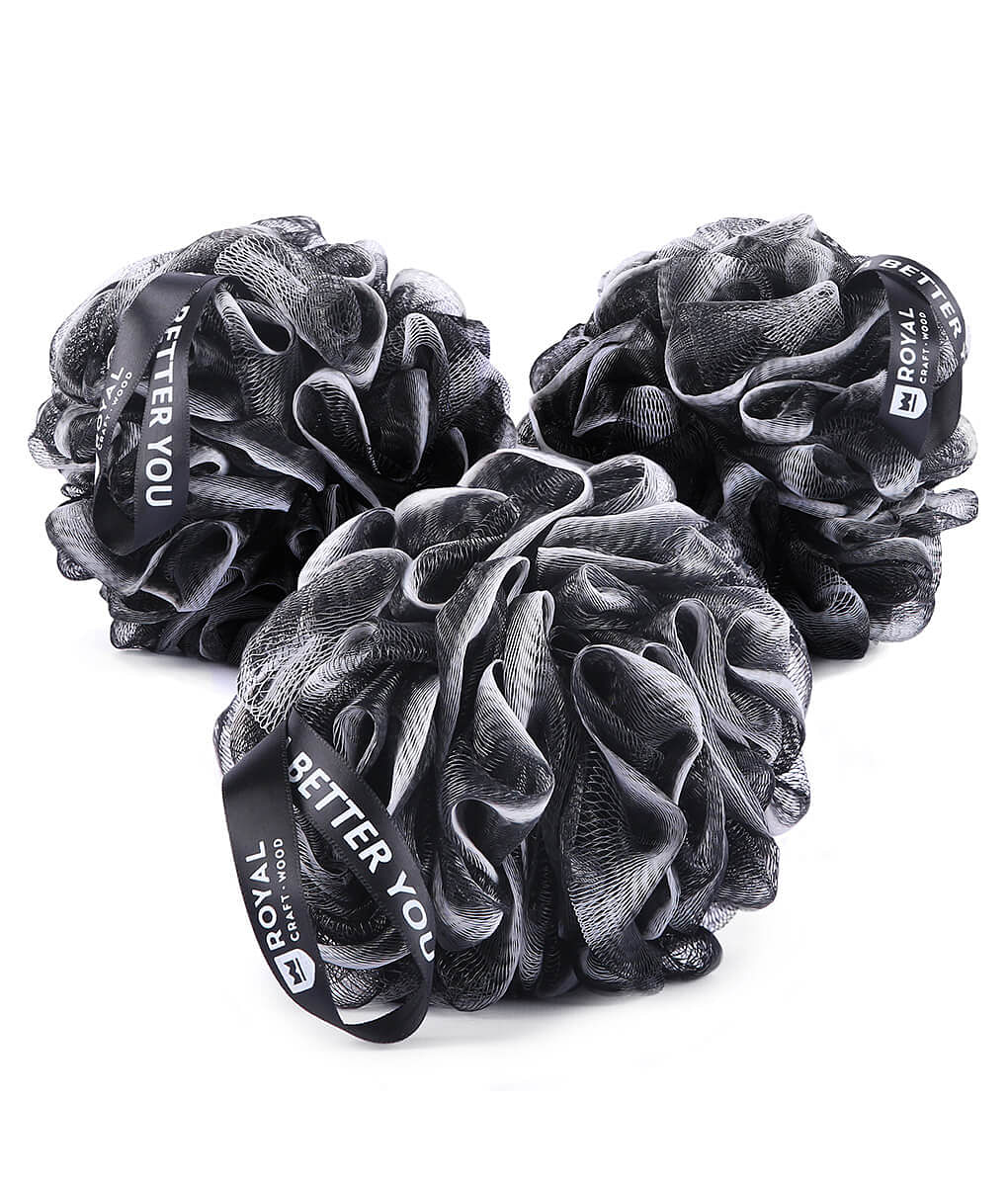 Loofah Bath Sponge Set Of 3